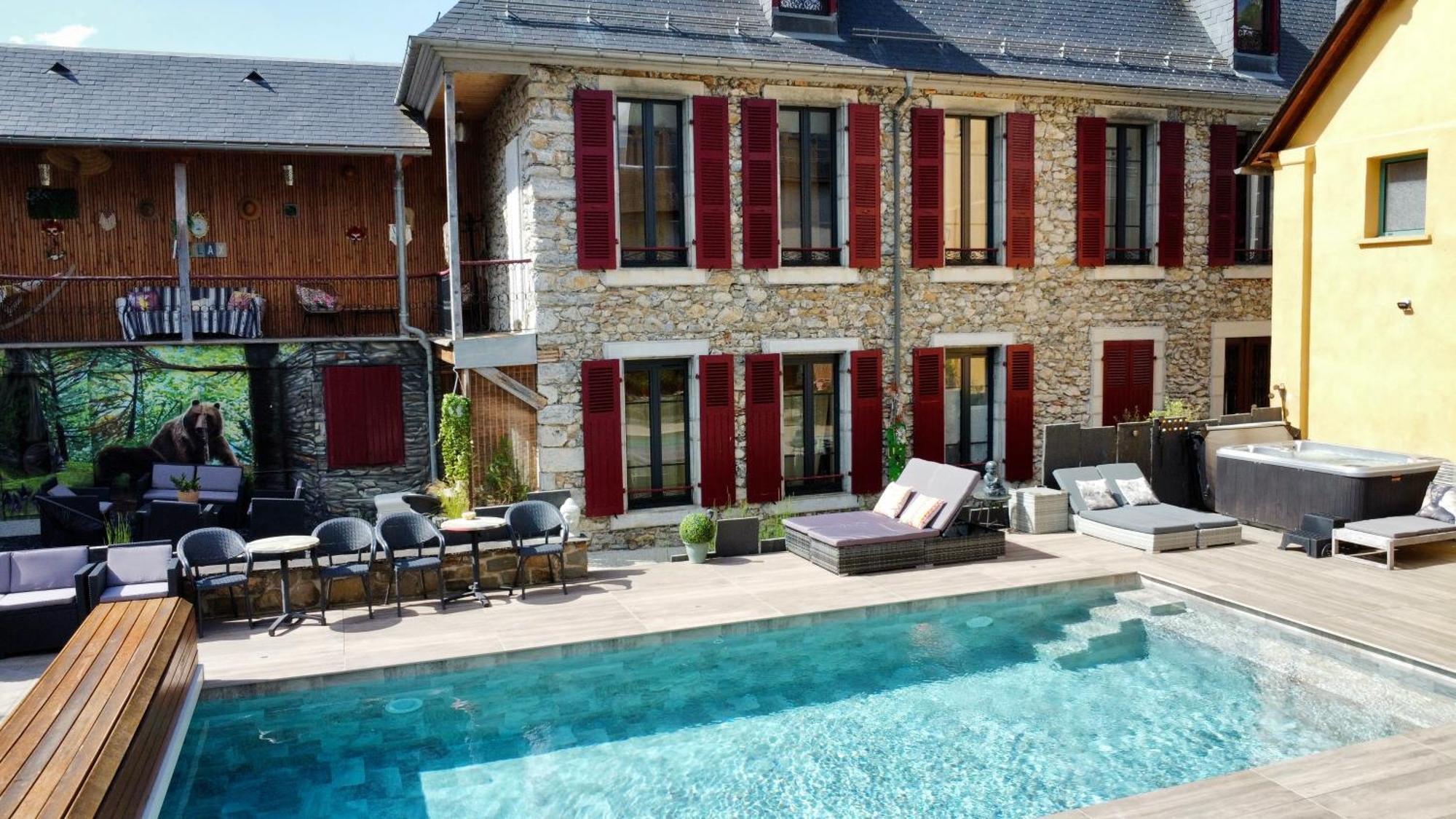 A Nouste Chambres D'Hotes Et Gite Only Adults Campan Exterior foto
