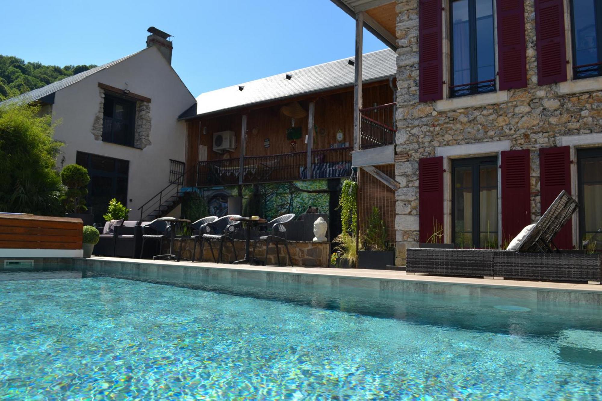 A Nouste Chambres D'Hotes Et Gite Only Adults Campan Exterior foto