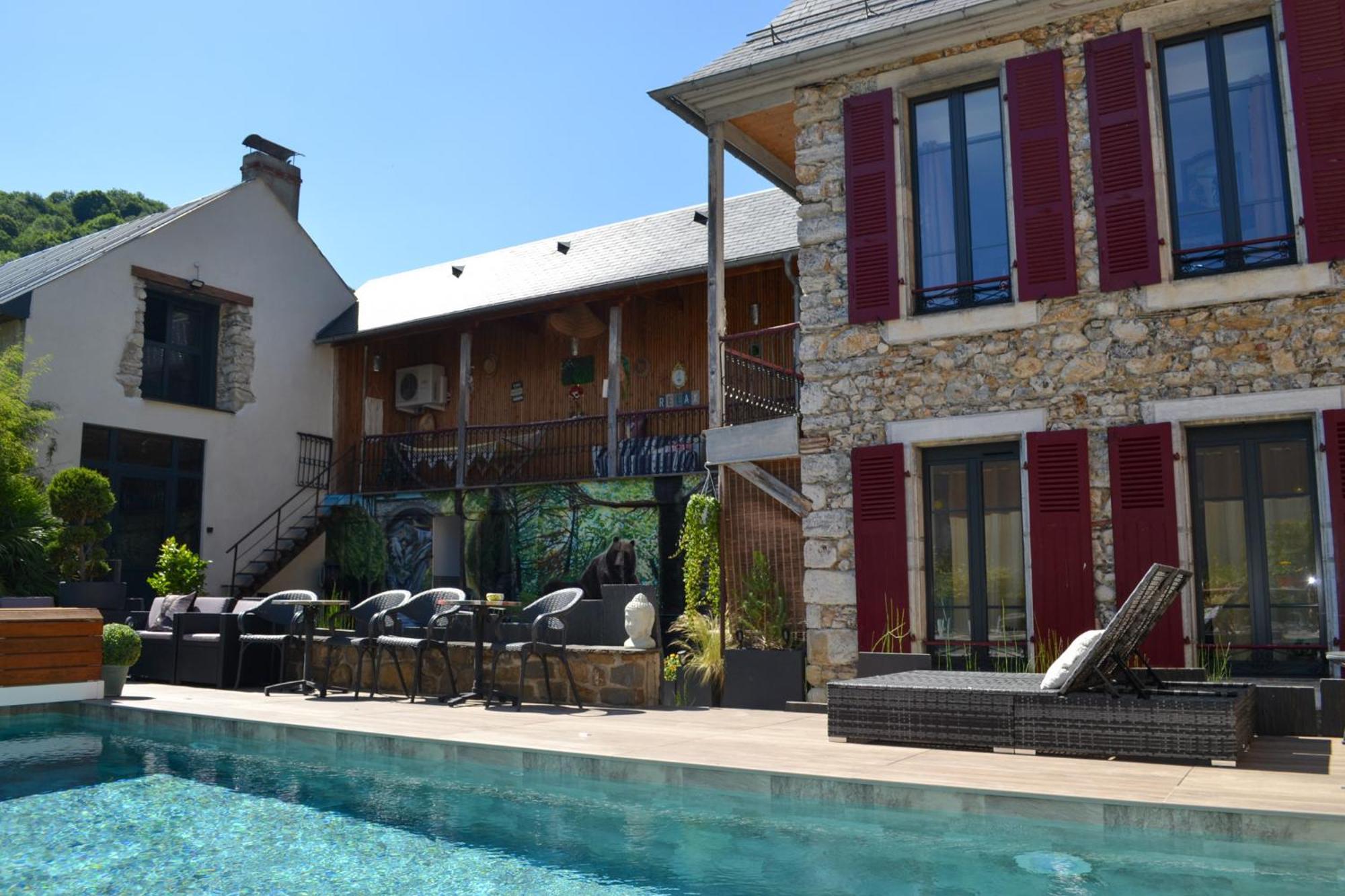 A Nouste Chambres D'Hotes Et Gite Only Adults Campan Exterior foto
